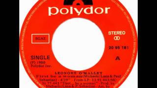 Leonore OMalley  First Be A Woman Dj quotSquot Rework [upl. by Ahcrop]