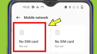 How to Fix No SIM Card Inserted  Invalid SIM Or SIM Card Failure Error Not Set on Oneplus Mobile [upl. by Noelyn92]