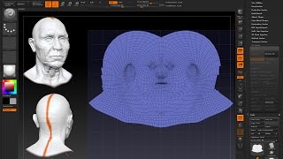 EASY ZBRUSH  UV  UNWRAP  USING UV MASTER PLUGIN [upl. by Aiht]