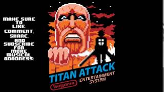 Attack on Titan  Shingeki no Kyojin Opening 2  Jiyuu no Tsubasa 8bit NES Remix [upl. by Anaihs]