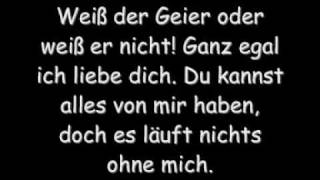 Wolfgang Petry  Weiß der Geier  mit lyrics Original  HQ [upl. by Kristo470]