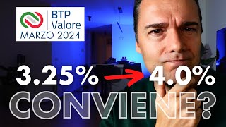 BTP Valore 2024 Cedola 325 e 4 ATTENTI ai Tassi e BCE [upl. by Lambart119]