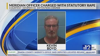 Meridian police officer charged with statutory rape [upl. by Grimbald971]