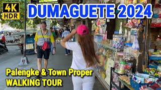 DUMAGUETE CITY Virtual Tour 4K 🇵🇭  Walking Streets Food Market amp Dumaguete Boulevard  Philippines [upl. by Kiefer325]