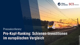 ProKopfRanking SchienenInvestitionen im europäischen Vergleich [upl. by Charlene275]