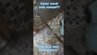 Kamar mandi Anda mampet Hubungi kami aja 081808280220 [upl. by Maurili]