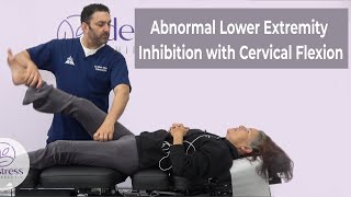 Chiropractic  Abnormal Inhibition of the Lower Extermities with Cervical Flexion Better for Metta [upl. by Atoel951]