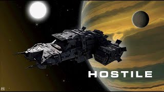 HOSTILE  Dark Sci Fi Music  Soundscape  Synthwave [upl. by Idurt306]