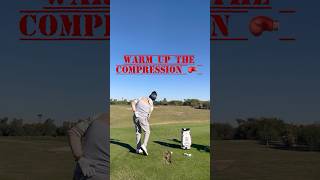 What am I doing here to Warm Up the Compression ⛳️ golf drill tips iron wedges golftips [upl. by Itnahs]