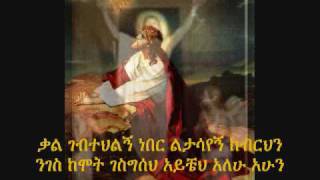 Ethiopian Orthodox Tewahedo Mezmur á‰³á‰¦áˆ­ áŠ á‰ áˆ« áŒáŒ¥áˆ á‹«áˆˆá‹ [upl. by Ellehsem128]