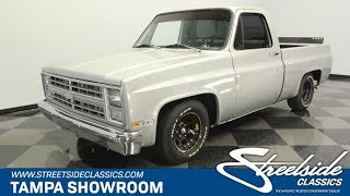 1986 Chevrolet C10 Restomod for sale  1764 TPA [upl. by Akinimod]