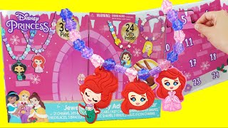 Disney Princess Advent Calendar Jewelry Activity Set [upl. by Aztiray]