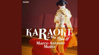 Frenesi Karaoke Version [upl. by Maryly]