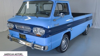 1964 Chevrolet Corvair Rampside Pickup For Sale at American Motors Custom and Classics [upl. by Aisemaj]