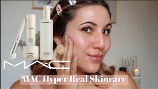 MAC COSMETICS NEW HYPER REAL SKINCARE LAUNCH  REVIEW  Monas Eyes Beauty [upl. by Jesus143]