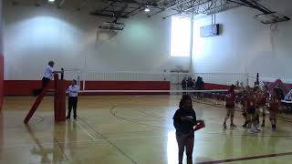 2018 PCH Girls Varsity Volleyball vs rosati kain Viz Tourney Angle 1 [upl. by Nordek]