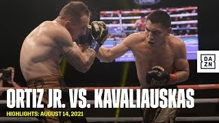 HIGHLIGHTS  Vergil Ortiz Jr vs Egid Kavaliauskas [upl. by Stallworth806]