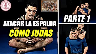 ATACAR LA ESPALDA como JUDAS en BJJ Introducción Mecanicas de control [upl. by Cornie]