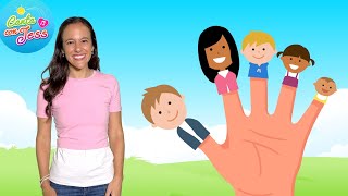 Finger Family Song in Spanish Canción de la Familia Dedo  Spanish for Kids [upl. by Arten886]