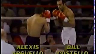 Alexis Arguello vs Billy Costello [upl. by Rechaba]