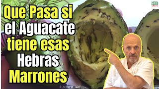 😱 ¿QUE PASA SI LOS AGUCATES TIENEN HEBRAS MARRONES FIBROSAS😱 ¿SE PUEDEN COMER [upl. by Remde]