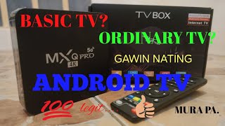 MXQ Pro 5G TV Box How to Download applications from Play Store [upl. by Rexford]