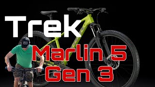 2024 Trek Marlin 5 Gen 3 Spec Review with Actual Weight [upl. by Welford]