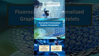 Fluorocarbonfunctionalized graphene nanoplatelets Graphene Nanotechnology MaterialsScience [upl. by Sherrie]