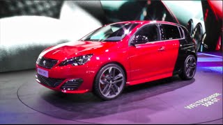 Peugeot 308 GTi 270 2016 In detail review walkaround Exterior [upl. by Anaib]