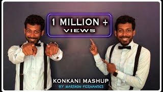 Konkani Mashup  All Time Konkani Hit Songs  One Beat 15 Songs  Famous Old Konkani Songs [upl. by Durrett335]