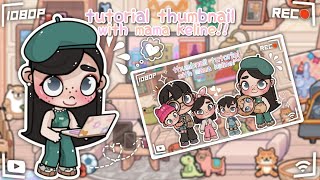 Tutorial Thumbnail Request By  donutgirlsart  Avatar World  Tutorial Thumbnail With Keline [upl. by Erastatus]