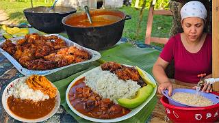 Un nuevo Fogón sin HUMO COMIDAS tradicionales dominicana LA VIDA EN EL CAMPO [upl. by Mei]