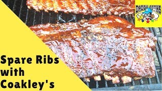 Pork Spare Ribs with Coakleys BBQ Sauce [upl. by Akimihs432]