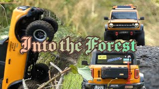 Into the Forest RC Crawler Traxxas TRX4 Bronco 2021 [upl. by Ierbua279]