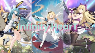 Infinity HearT  Cyanidin English Lyrics  Azur Lane [upl. by Anaiuq]