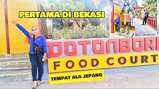 KULINER ALA JEPANG ADA DI BEKASIDOTONBORI FOODCOURT BEKASI [upl. by Odo]