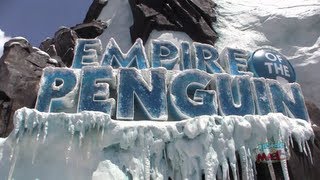 FULL Antarctica Empire of the Penguin ride through with preshow queue habitat at SeaWorld Orlando [upl. by Olga]