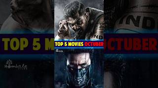 Top 5 Best 🔥 Action Movies Release Today shorts trending youtubeshorts upcoming movies october [upl. by Eca]