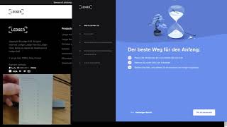 Ledger Nano X einrichten ANLEITUNG Schritt für Schritt Deutsch [upl. by Liagibba]