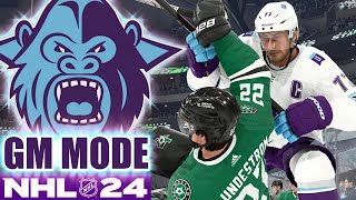 NHL 24  Utah Yetis  GM Mode Commentary ep 16 [upl. by Ntsyrk]