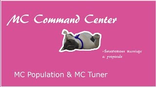 MC Command Center  A look into population amp tuner [upl. by Brear]