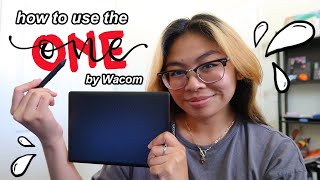 3 ways to use the ONE BY WACOM Tablet [upl. by Deonne]