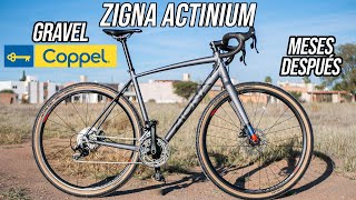 La bicicleta GRAVEL de COPPEL  ZIGNA Actinium  Experiencias tras 7 meses de uso [upl. by Centonze]