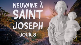 Neuvaine à Saint Joseph — Jour 8  Bénédiction amp Travail [upl. by Aicilana849]