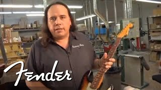 Fender Custom Shop Builder Tip  Fender Custom Shop  Fender [upl. by Atinahs497]