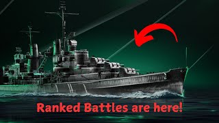 Ranked Battles In World Of Warships Legends [upl. by Roxana]