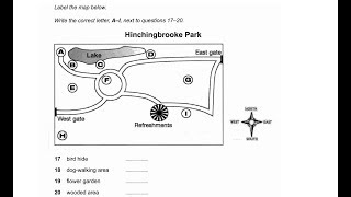 IELTS Listening practice Map labeling [upl. by Akcinahs191]