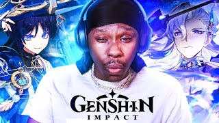 First Time REACTION to All GENSHIN IMPACT Version Trailers  3242 [upl. by Patrica604]