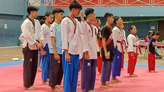 SELEKSI PLAPD SLEMAN 2024  CABOR TAEKWONDO  KATEGORI POOMSAE PUTR [upl. by Abbot274]