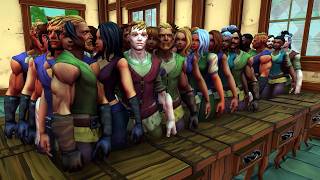 People Order Drinks I Serve Them Captivity  Tavern Manager Simulator [upl. by Yrailih]